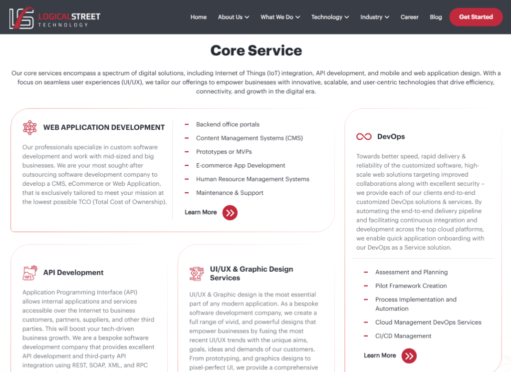 Custom API Development Company and Integration Services - LogicalStreet